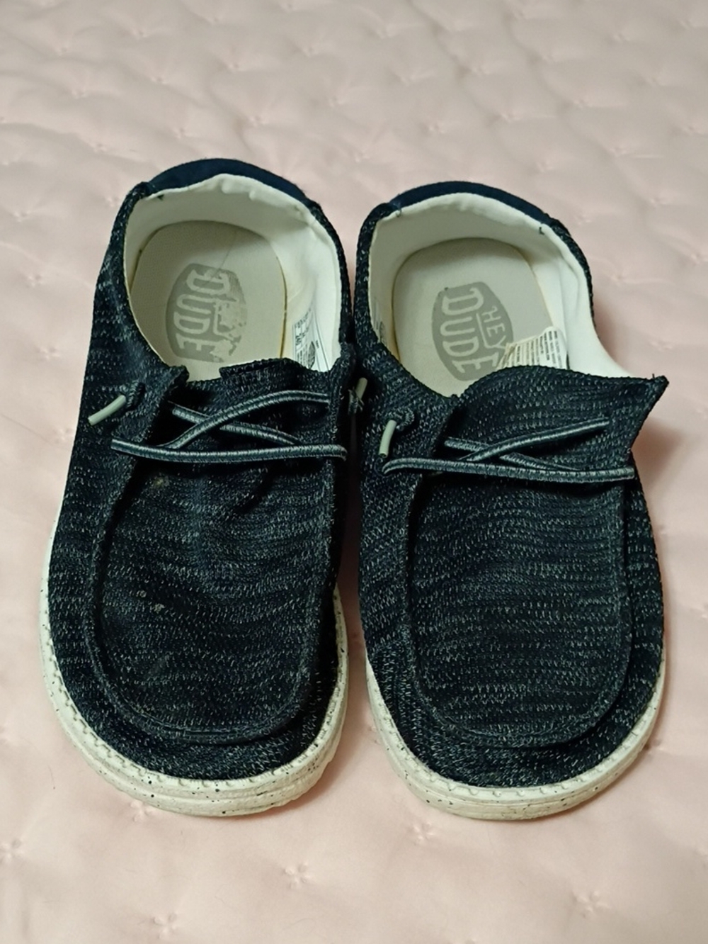 Hey Dude Wendy Navy Slip-On Sneakers